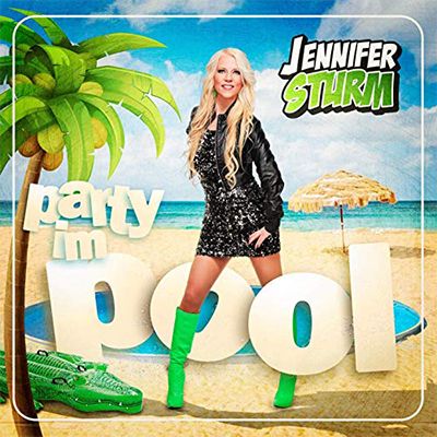 Jennifer Sturm Party im Pool Single